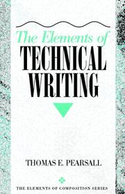 The elements of technical writing