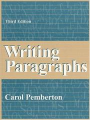 Writing paragraphs