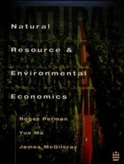 Natural resource and environmental economics