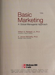 Basic marketing a global managerial approach