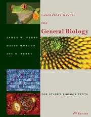 Laboratory manual for general biology for Starr's biology texts