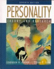 Personality theory and research
