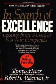 In search of excellence lessons from America's best-run companies