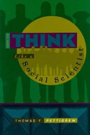 How to think like a social scientist