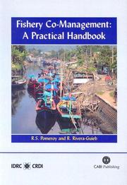 Fishery co-management a practical handbook.