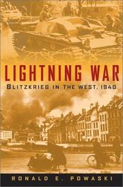 Lightning war Blitzkrieg in the west, 1940