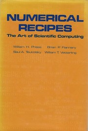 Numerical recipes the art of scientific computing