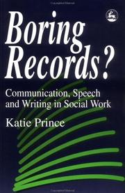 Boring records communication, speech, and writing in social work