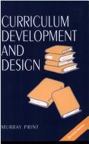 Curriculum development and design