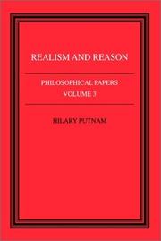 Realism and reason
