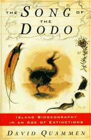 The song of the dodo island biogeography in an age of extinctions