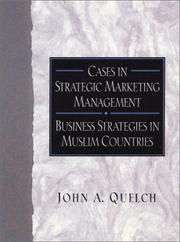 Cases in strategic marketing management business strategies in muslim countries