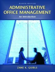 Administrative office management an introduction