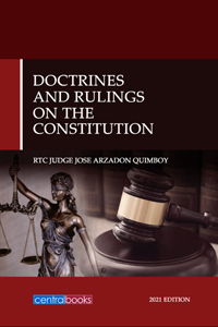 Doctrines and rulings on the constitution