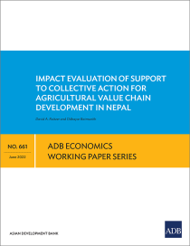 Impact evaluation of support to collective action for agricultural value chain development in Nepal