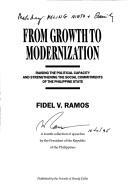 From growth to modernization raising the political capacity and strengthening the social commitments of the Philippine state