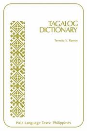 Tagalog dictionary
