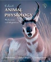 Eckert animal physiology mechanisms and adaptations
