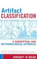Artifact classification a conceptual and methodological approach