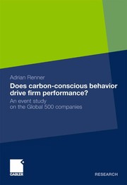 Does carbon-conscious behavior drive firm performance? an event study on the Global 500 companies