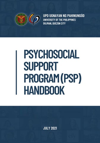 Psychosocial support program (PSP) handbook