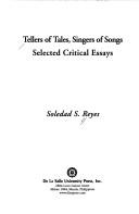 Tellers of tales, singers of songs selected critical essays