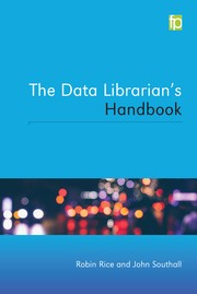The data librarian's handbook