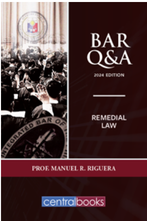 Bar Q & A : 2009-2019 remedial law