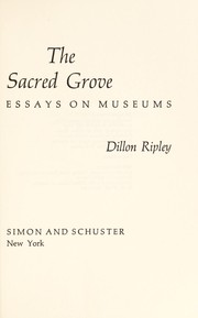 The sacred grove essays on museums