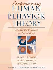 Contemporary human behavior theory a critical perspective for social work