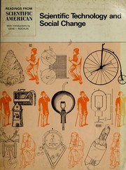 Scientific technology and social change readings from Scientific American