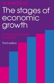 The stages of economic growth a non-communist manifesto