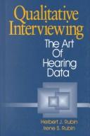 Qualitative interviewing the art of hearing data