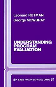 Understanding program evaluation