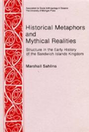 Historical metaphors and mythical realities structure in the early history of the Sandwich Islands kingdom