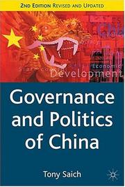 Governance and politics of China