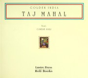 Golden India Taj Mahal