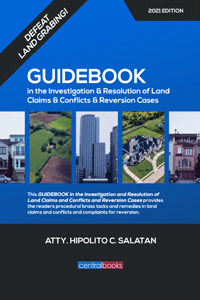 Guidebook in the investigation & resolution of land claims & conflicts & reversion cases
