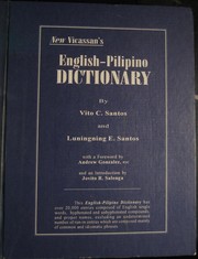 New Vicassan's English-Pilipino dictionary