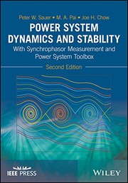 Power system dynamics and stability with synchrophasor measurement and power system toolbox