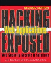 Hacking exposed web applications