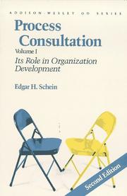 Process consultation its role in organization development