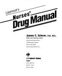 Lippincott's nurses' drug manual