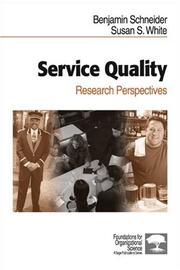Service quality research perspectives