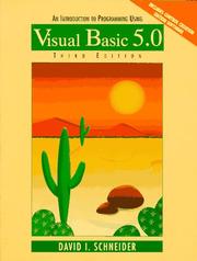 An introduction to programming using Visual Basic 5.0