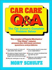 Car care Q & A the auto owner's complete problem-solver