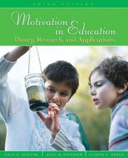 Motivation in education theory, research, and applications