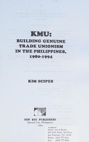 KMU building genuine trade unionism in the Philippines, 1980-1994