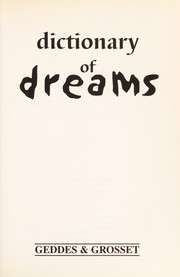 Dictionary of dreams