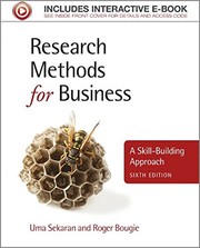 Research methods for business a skill-building approach
